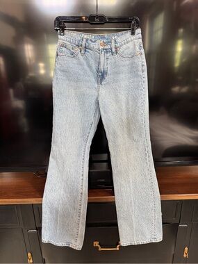 J. Crew Light Blue High-Rise Wide-Leg Jeans